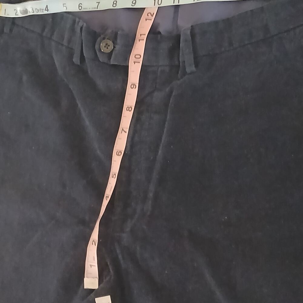 Lauren Ralph Lauren Men’s Corduroy Pants 42x28 Black Classic Fit Straight Leg - Picture 11 of 13
